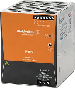 Weidmuller Supply unit PRO ECO 480W 24V 20A 1469510000 | Elektrika.lv