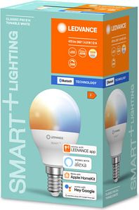 LEDVANCE SMART+ Mini bulb Tunable White 40 4.9 W/2700&hellip;6500 K E14 4058075485273 | Elektrika.lv