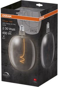 LEDVANCE LED Bulb Vintage 1906 BALLON DIM 30 4.8W E27 2700K 400lm DIM 4058075761919 | Elektrika.lv