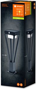 LEDVANCE ENDURA STYLE SOLAR BOUQUET 50cm Post sensor black 4058075564565 | Elektrika.lv