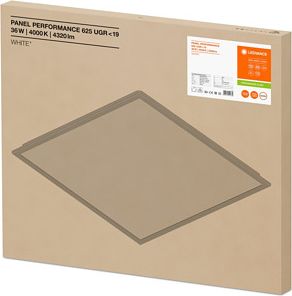 LEDVANCE PANEL PERFORMANCE 625 UGR&amp;lt;19 36 W 4000 K UGR19 4058075440739 | Elektrika.lv
