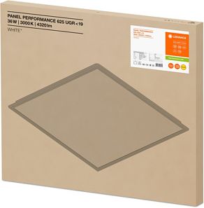 LEDVANCE PANEL PERFORMANCE 625 UGR&amp;lt;19 36 W 3000 K UGR19 4058075440715 | Elektrika.lv