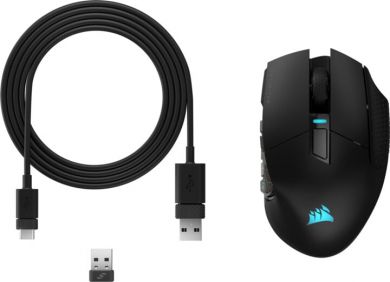 Corsair Corsair | Gaming Mouse | Wireless Gaming Mouse | SCIMITAR ELITE RGB | Optical | Gaming Mouse | Black | Yes CH-9314311-EU