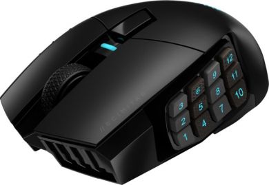Corsair Corsair | Gaming Mouse | SCIMITAR ELITE RGB | Wireless Gaming Mouse | Optical | Gaming Mouse | Black | Yes CH-9314311-EU