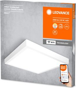 LEDVANCE SMART SURFACE DOWNLIGHT TW Surface 400X400mm 4058075572973 | Elektrika.lv
