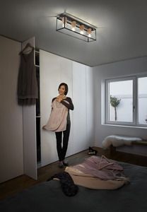 LEDVANCE Decor Nairobi CEILING 4XE27 4058075759022 | Elektrika.lv