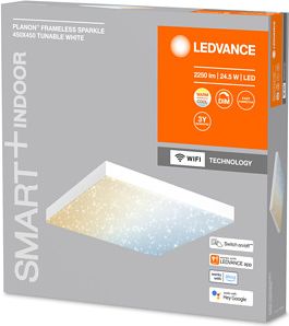 LEDVANCE SMART+ Planon Frameless Sparkle 450X450mm 4058075759541 | Elektrika.lv