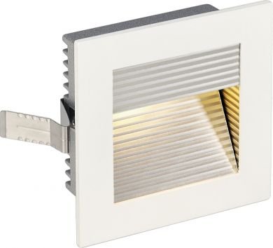 SLV FRAME CURVE LED recessed light , square, matt white, warm white LED 113292 | Elektrika.lv