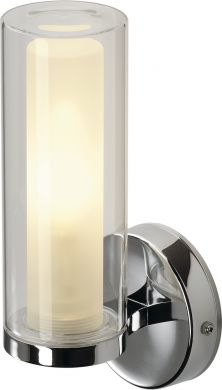 SLV Wall light, IP44 40W E14, chrome 149482 | Elektrika.lv