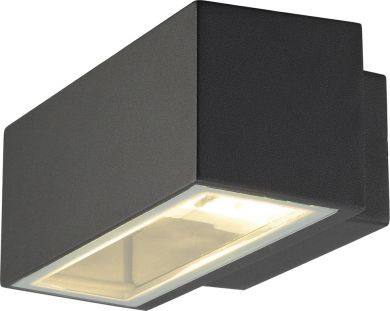 SLV Wall lamp BOX R7s UP/DOWN IP44, 80W, anthracite 232485 | Elektrika.lv