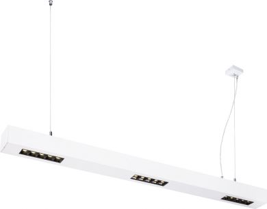 SLV Q-LINE PD, LED indoor pendant,  1m, BAP, 46W, 4000K, white 1000932 | Elektrika.lv