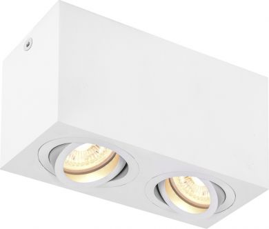 SLV Потолочная лампа TRILEDO Double, LED GU10, 10W, Белая 1002006 | Elektrika.lv