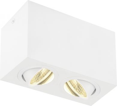 SLV Ceiling lamp TRILEDO Double, LED, 3000K, 14W, White 1002008 | Elektrika.lv