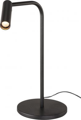 SLV Galda lampa, KARPO TL LED, 6,2W, 3000K, Melna 1001461 | Elektrika.lv