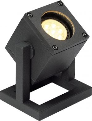 SLV Уличный светильник CUBIX 1 GU10 QPAR51, 25W, встраиваемый, антрацит 132835 | Elektrika.lv