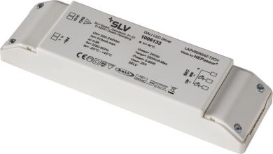 SLV LED блок питания, 60W, DALI 24V 2-канальный, белый 1006133 | Elektrika.lv