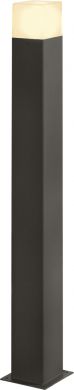 SLV Ārtelpu gaismeklis GRAFIT E27 90 Pole, stabiņš, kvadrāts, 11W, antracīts 1006184 | Elektrika.lv