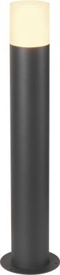 SLV Ārtelpu gaismeklis GRAFIT E27 60 Pole, stabiņš, apaļs, 11W, antracīts 1006181 | Elektrika.lv