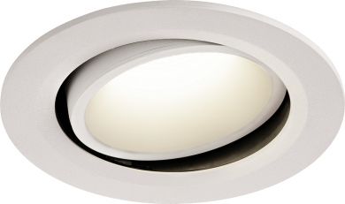 SLV NUMINOS® MOVE DL L, Indoor LED recessed ceiling light white/white 4000K 55° rotating and pivoting 1003692 | Elektrika.lv