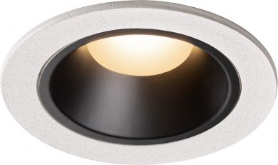 SLV NUMINOS® DL S, Indoor LED recessed ceiling light black/white 2700K 20° 1003781 | Elektrika.lv