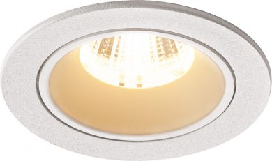 SLV Downlight Luminaire NUMINOS® DL S 2700K 40°, 8,6W, IP20/IP44, white 1003785 | Elektrika.lv