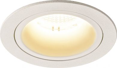 SLV Downlight Светильник NUMINOS® DL M 3000K 55°, 17,55W, IP20/IP44, белый 1003884 | Elektrika.lv