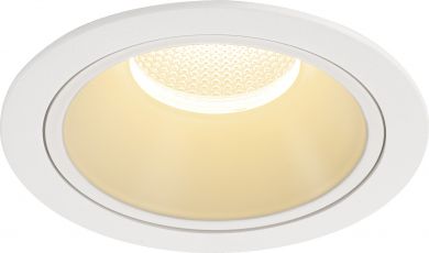 SLV NUMINOS® DL XL, Indoor LED recessed ceiling light white/white 3000K 55° 1004028 | Elektrika.lv