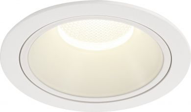 SLV Downlight Luminaire NUMINOS® DL XL 4000K 40°, 37,4W, IP20/IP44, white 1004049 | Elektrika.lv