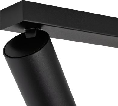 SLV KAMI, ceiling-mounted light, 3x max. 10W, GU10, black/gold 1007735 | Elektrika.lv