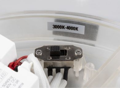 SLV MEDO&reg; PRO 30, wall- and ceiling-mounted light, round, 3000/4000K, 10W, DALI, Touch, 70&deg;, UGR<19, black 1007284 | Elektrika.lv