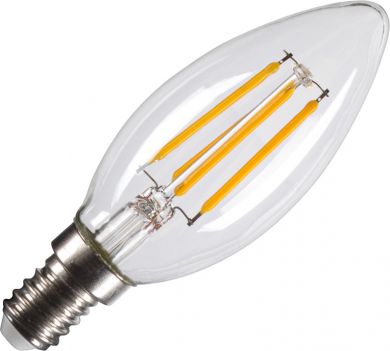 SLV LED лампочка C35, E14, 4.2W, 2700K, CRI90, 320° 1005284 | Elektrika.lv