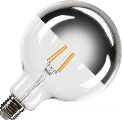 SLV LED bulb G125 E27 Mirrorhead, 7.5W, 2700K, CRI90, 180° 1005306 | Elektrika.lv