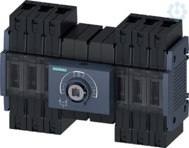 Siemens SENTRON, 3KC transfer switching equipment, manually operated, MTSE, size: 1, 3-pole, Iu: 16 A, Ue AC 3KC0316-2ME00-0AA0 | Elektrika.lv