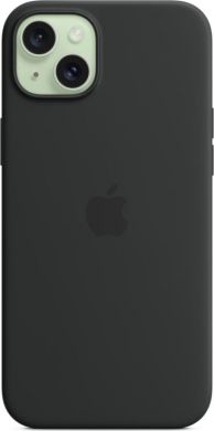 Apple Apple | Silicone Case with MagSafe | Case with MagSafe | Apple | iPhone 15 Plus | Silicone | Black MT103ZM/A
