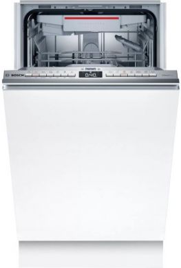 BOSCH Built-in | Dishwasher | SPH4EMX28E | Width 44.8 cm | Number of place settings 10 | Number of programs 6 | Energy efficiency class D | Display | AquaStop function SPH4EMX28E