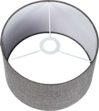 SLV FENDA 30 cm round lampshade, grey 1004774 | Elektrika.lv