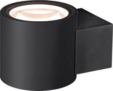 SLV OCULUS WL PHASE, Wall-mounted light black 8.5W 570lm 2000-3000K CRI90 100&deg; Dimmable 1006307 | Elektrika.lv