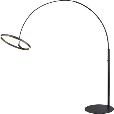 SLV ONE BOW FL, Free-standing lamp black 20W 1200/1200lm 2700/3000K CRI90 140° 1006352 | Elektrika.lv