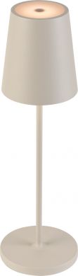 SLV VINOLINA TWO, table lamp, battery-powered, IP65, 2 200/2700/3000K, TOUCH, beige 1007697 | Elektrika.lv