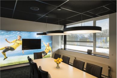 SLV MEDO&reg; PRO 90, ceiling-mounted light, round, 3000/4000K, 75W, DALI, Touch, 80&deg;, UGR<19, black 1007308 | Elektrika.lv