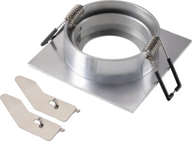 SLV NEW TRIA&reg; 68, ceiling installation ring, L: 8.2 W: 8.2 H: 2.6 cm, IP 20, aluminium 1007330 | Elektrika.lv