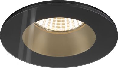 SLV NEW TRIA® 68, ceiling installation ring, D: 8.3 H:  3.55 cm, IP 65, incl. glass, black 1007336 | Elektrika.lv