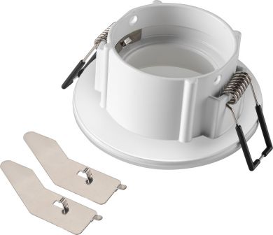 SLV NEW TRIA&reg; 68, ceiling installation ring, D: 8.3 H: 3.55 cm, IP 65, incl. glass, white 1007337 | Elektrika.lv