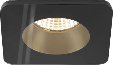 SLV NEW TRIA&reg; 68, ceiling installation ring, L: 8.3 W: 8.3 H: 3.55 cm, IP 65, incl. glass, black 1007338 | Elektrika.lv