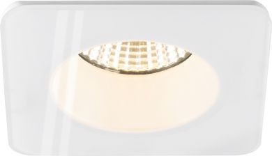 SLV NEW TRIA&reg; 68, ceiling installation ring, L: 8.3 W: 8.3 H: 3.55 cm, IP 65, incl. glass, white 1007339 | Elektrika.lv