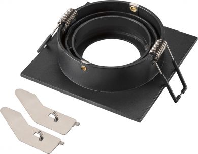 SLV NEW TRIA&reg; 75, ceiling installation ring, L: 9 W: 9 H: 2.6 cm, IP 20, black 1007340 | Elektrika.lv
