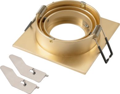 SLV NEW TRIA&reg; 75, ceiling installation ring, L: 9 W: 9 H: 2.6 cm, IP 20, rose gold 1007341 | Elektrika.lv