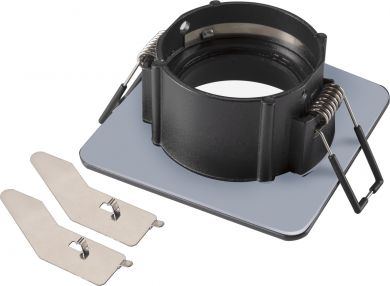 SLV NEW TRIA&reg; 68, ceiling installation ring, L: 8.2 W: 8.2 H: 3.4 cm, IP 65, black 1007347 | Elektrika.lv