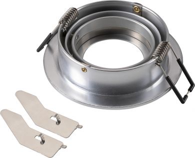 SLV NEW TRIA&reg; 75, ceiling installation ring, D: 9.3 H: 2.6 cm, IP 20, aluminium 1007351 | Elektrika.lv