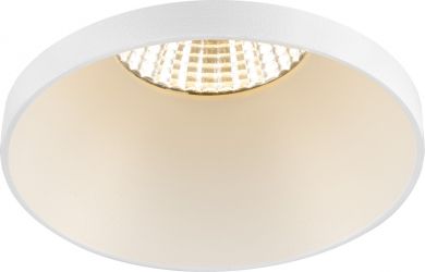 SLV NEW TRIA&reg; 75, ceiling installation ring, recessed, attachment, D: 8.2 H: 4.9 cm, IP 20, white 1007450 | Elektrika.lv
